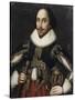 William Shakespeare (1564-1616) - représenté âgé de 34 ans-Louis Coblitz-Stretched Canvas