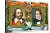 William Shakespeare and Lord Bryron, C1900-null-Stretched Canvas