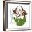 William Shakespeare - colour caricature-Neale Osborne-Framed Giclee Print