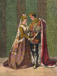 Othello and Desdemona, Scene from Otello-William Shakespeare-Giclee Print