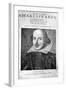 William Shakespeare, English Playwright, 1623-Martin Droeshout-Framed Giclee Print