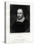 William Shakespeare, English Playwright, 19th Century-E Scriven-Stretched Canvas