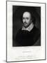 William Shakespeare, English Playwright, 19th Century-E Scriven-Mounted Giclee Print