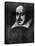 William Shakespeare, English Playwright, 19th Century-null-Stretched Canvas