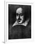 William Shakespeare, English Playwright, 19th Century-null-Framed Giclee Print