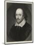 William Shakespeare English Playwright and Poet-Edward Scriven-Mounted Premium Photographic Print