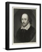 William Shakespeare English Playwright and Poet-Edward Scriven-Framed Photographic Print