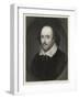 William Shakespeare English Playwright and Poet-Edward Scriven-Framed Photographic Print