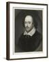 William Shakespeare English Playwright and Poet-Edward Scriven-Framed Photographic Print