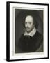 William Shakespeare English Playwright and Poet-Edward Scriven-Framed Photographic Print