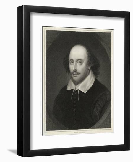 William Shakespeare English Playwright and Poet-Edward Scriven-Framed Photographic Print