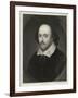 William Shakespeare English Playwright and Poet-Edward Scriven-Framed Premium Photographic Print