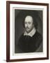 William Shakespeare English Playwright and Poet-Edward Scriven-Framed Premium Photographic Print