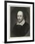 William Shakespeare English Playwright and Poet-Edward Scriven-Framed Premium Photographic Print