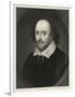 William Shakespeare English Playwright and Poet-Edward Scriven-Framed Photographic Print