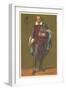 William Shakespeare, English Playwright and Poet-null-Framed Premium Giclee Print