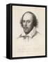 William Shakespeare English Playwright and Poet-Edward Scriven-Framed Stretched Canvas