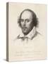 William Shakespeare English Playwright and Poet-Edward Scriven-Stretched Canvas