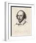 William Shakespeare English Playwright and Poet-Edward Scriven-Framed Art Print