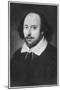 William Shakespeare, English Playwright-null-Mounted Giclee Print