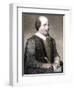 William Shakespeare, English poet and playwright, (1820)-William Finden-Framed Giclee Print