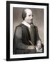 William Shakespeare, English poet and playwright, (1820)-William Finden-Framed Giclee Print