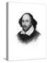 William Shakespeare, English Poet and Playwright-null-Stretched Canvas