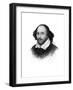 William Shakespeare, English Poet and Playwright-null-Framed Giclee Print