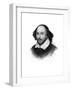 William Shakespeare, English Poet and Playwright-null-Framed Giclee Print