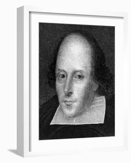 William Shakespeare, English Poet and Playwright-J Cochran-Framed Giclee Print