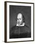 William Shakespeare, English Poet and Playwright-William Thomas Fry-Framed Giclee Print