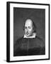 William Shakespeare, English Poet and Playwright-William Thomas Fry-Framed Giclee Print
