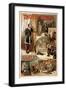 William Shakespeare "Hamlet" Theatre Poster-Lantern Press-Framed Art Print