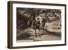 William Shakespeare Hunting by Moonlight-null-Framed Giclee Print
