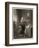 William Shakespeare Playwright and Poet-null-Framed Art Print