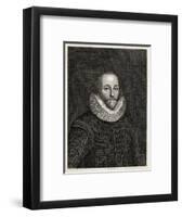 William Shakespeare Playwright and Poet-S. Bennett-Framed Art Print