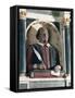 William Shakespeare's Bust, Holy Trinity Church, Stratford Upon Avon, Warwickshire, England-Adam Woolfitt-Framed Stretched Canvas