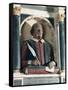 William Shakespeare's Bust, Holy Trinity Church, Stratford Upon Avon, Warwickshire, England-Adam Woolfitt-Framed Stretched Canvas