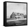 William Shakespeare's House, Henley Street, Stratford-Upon-Avon, Warwickshire, Late 19th Century-null-Framed Stretched Canvas