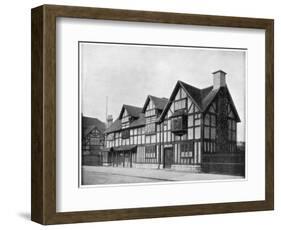 William Shakespeare's House, Stratford-Upon-Avon, Warwickshire, Late 19th Century-John L Stoddard-Framed Giclee Print