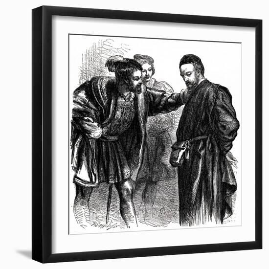 William Shakespeare 's play-John Gilbert-Framed Giclee Print