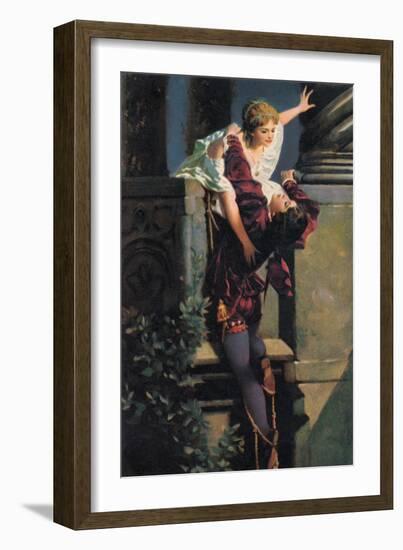 William Shakespeare 's Romeo-Hans Makart-Framed Giclee Print