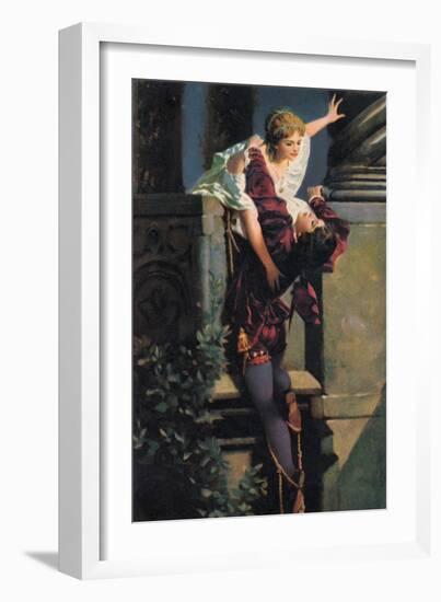 William Shakespeare 's Romeo-Hans Makart-Framed Giclee Print