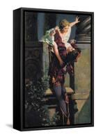 William Shakespeare 's Romeo-Hans Makart-Framed Stretched Canvas