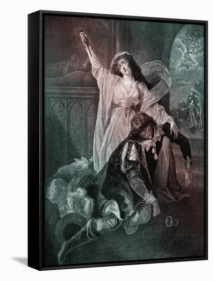 William SHAKESPEARE - scene-Rev. Matthew William Peters-Framed Stretched Canvas