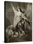 William SHAKESPEARE - scene-Rev. Matthew William Peters-Stretched Canvas