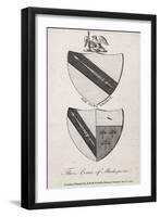 William Shakespeare Shakespeare's Coat of Arms-null-Framed Art Print