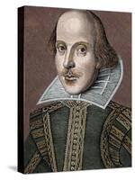 William Shakespeare (Stratford-On-Avon, 1564-1616). English Writer-Prisma Archivo-Stretched Canvas