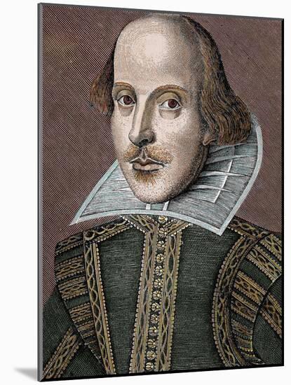 William Shakespeare (Stratford-On-Avon, 1564-1616). English Writer-Prisma Archivo-Mounted Photographic Print