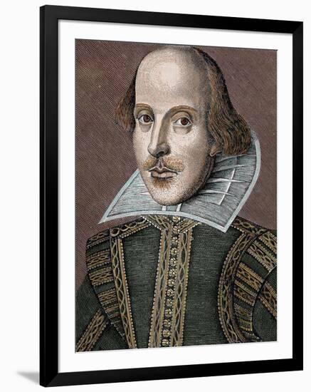 William Shakespeare (Stratford-On-Avon, 1564-1616). English Writer-Prisma Archivo-Framed Photographic Print